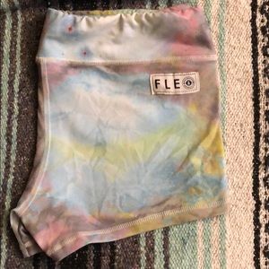 Exclusive FLEO and Doughnuts and Deadlifts shorts